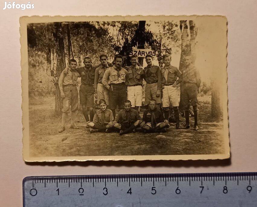 1931-es cserkész fotó (Szigetújfalui tábor)