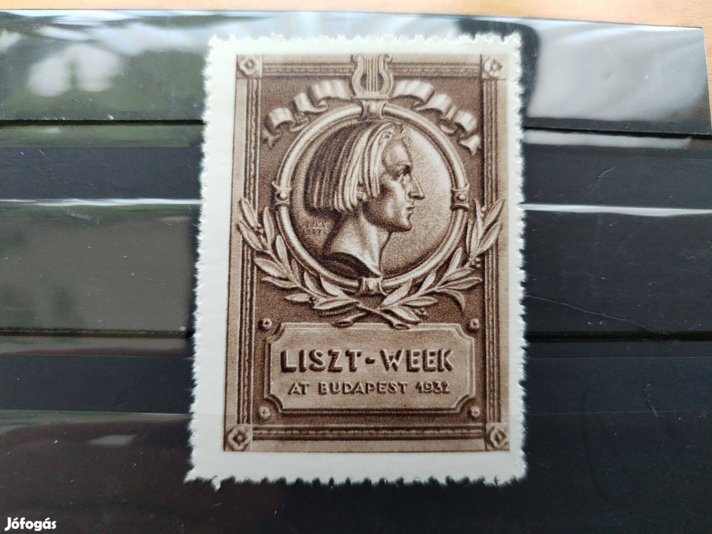 1932-es Ritka Liszt Ferenc Levélzáró bélyeg