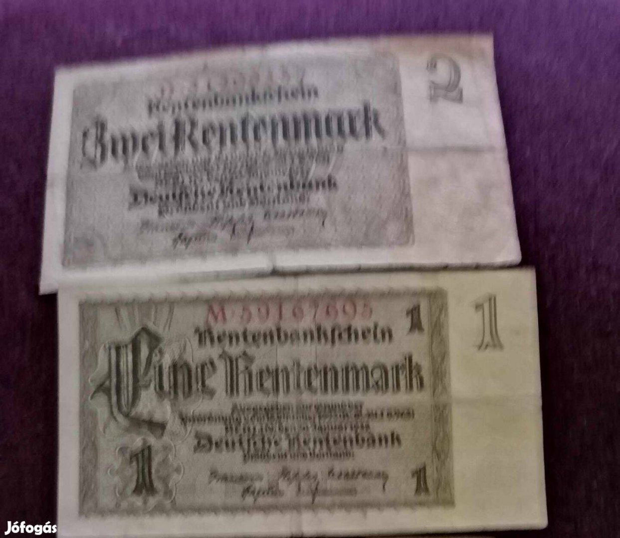 1937 1-2 Rentenmark (MM)