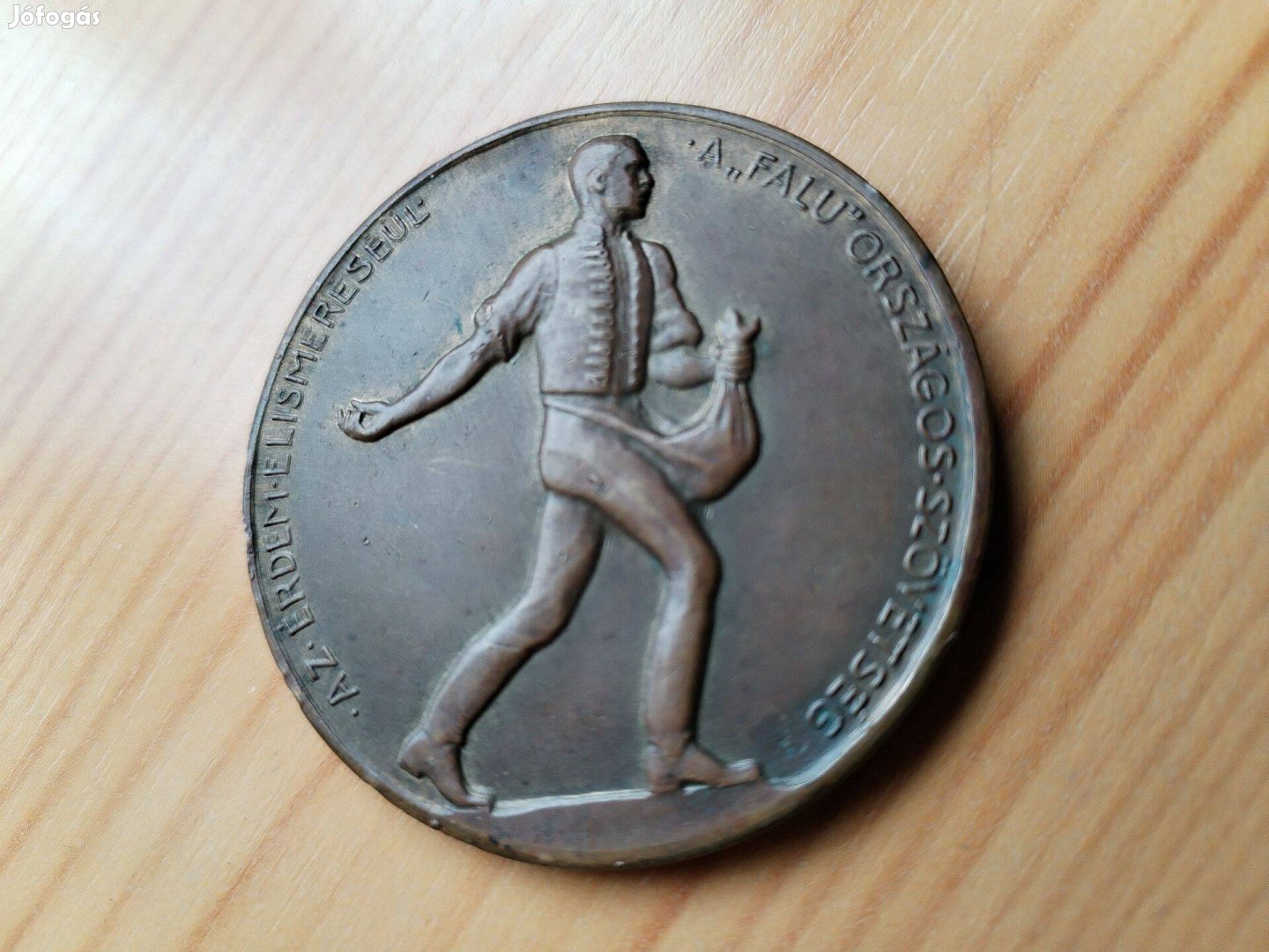 1937-es bronz érdemérem "A Falu Országos Szövetség"