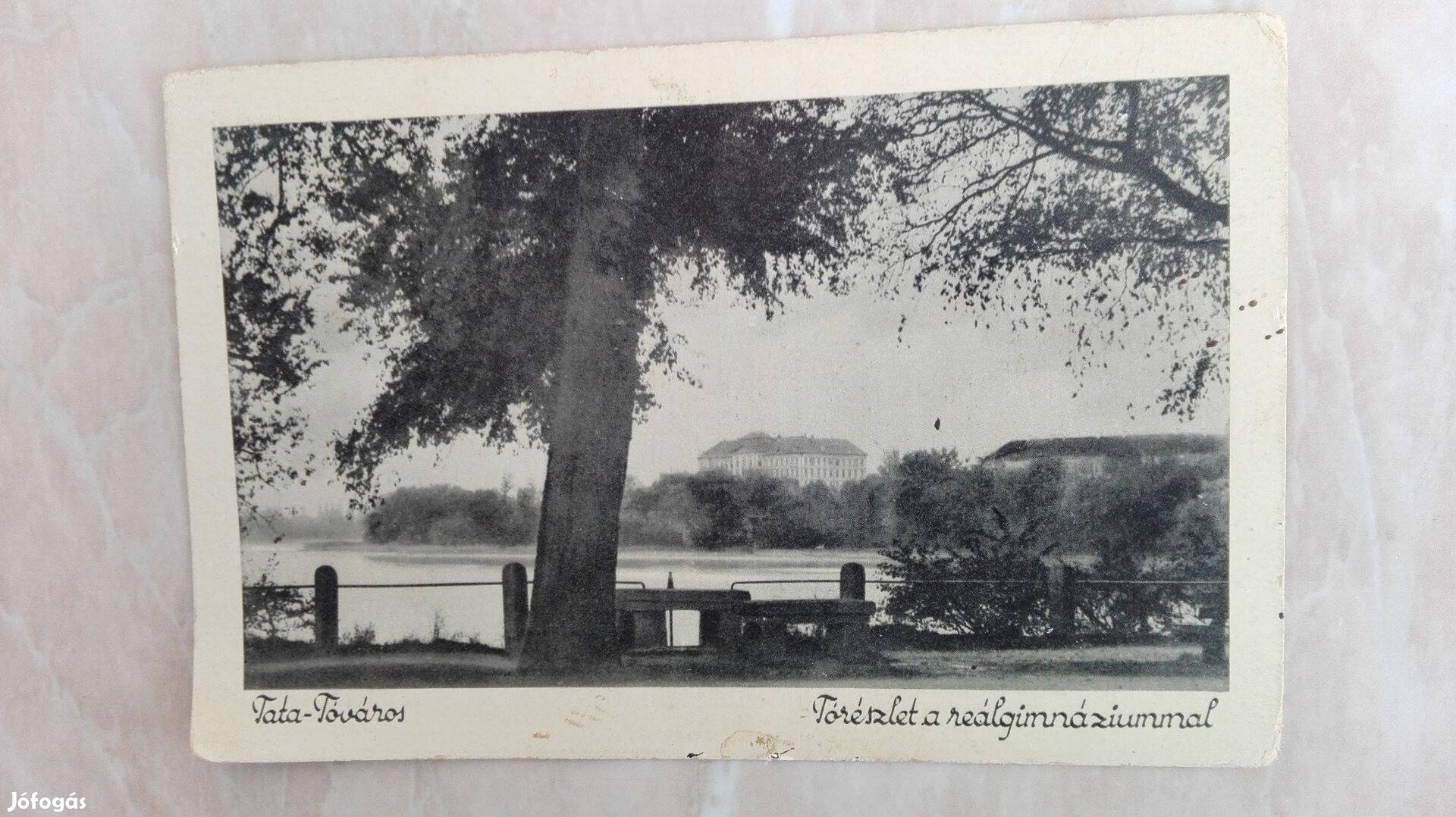 1939-es ritka Tatai képeslap