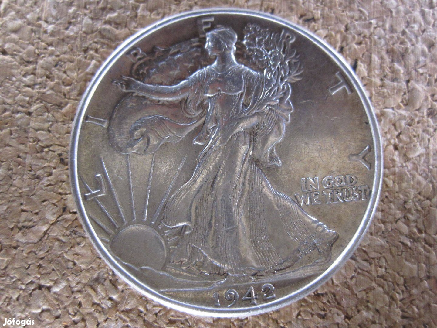 1942 Walking Liberty Half Dollar