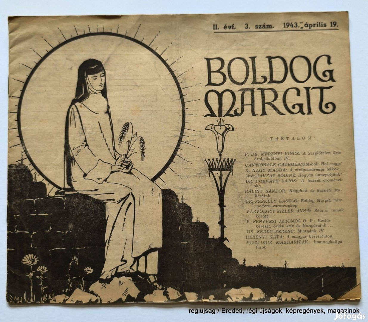 1943 április 19 / Boldog Margit / Újság - Magyar / Ssz.: 28857