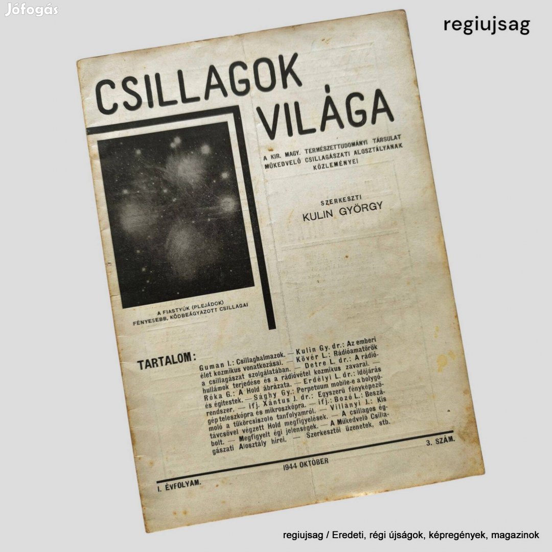 1944 október / Csillagok Világa / Újság - Magyar