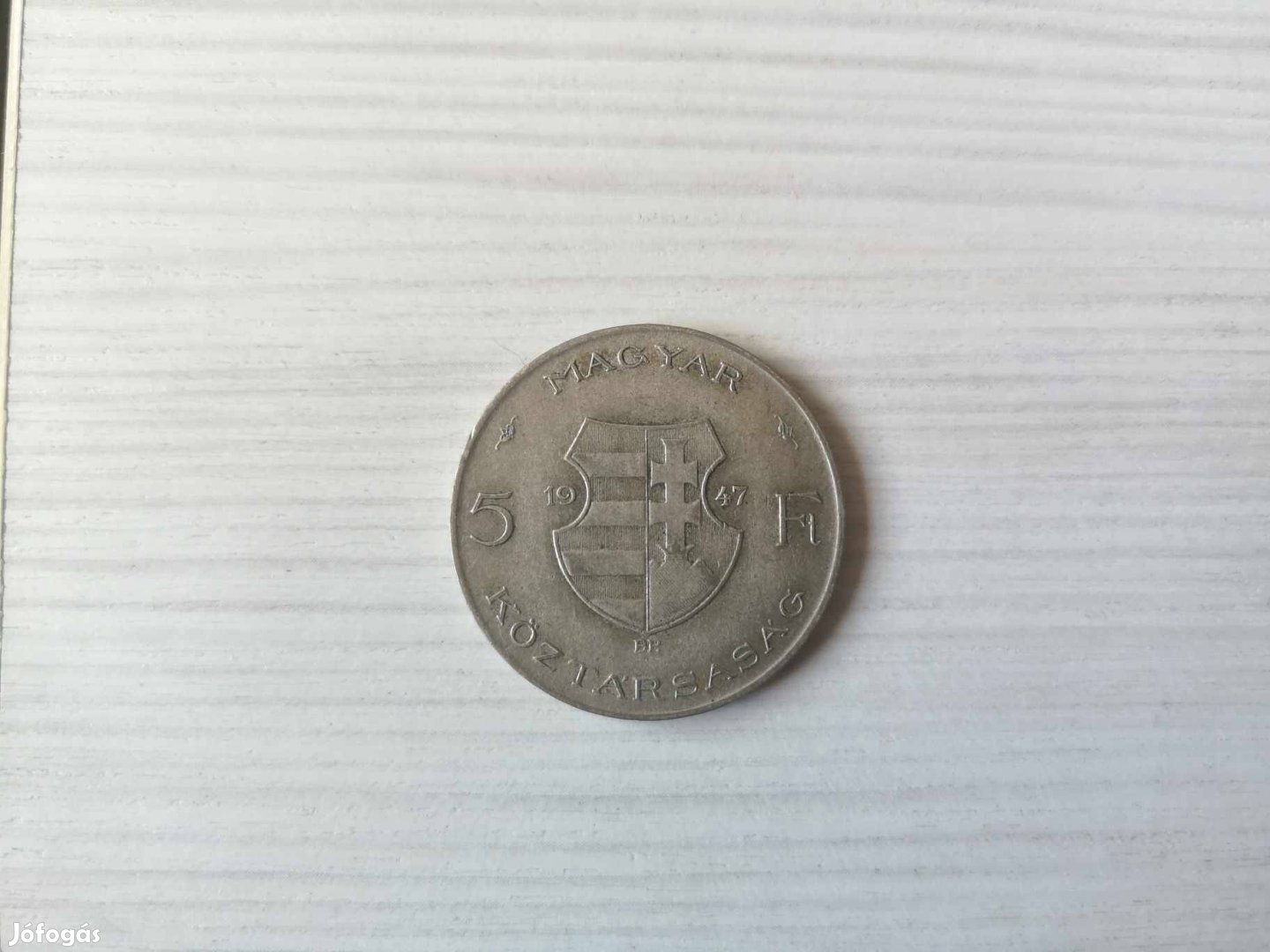 1947-es ezüst 5 forint