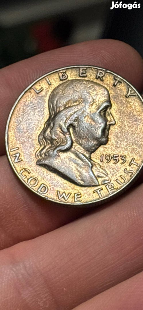 1953 Franklin USA 1/2 dollar!