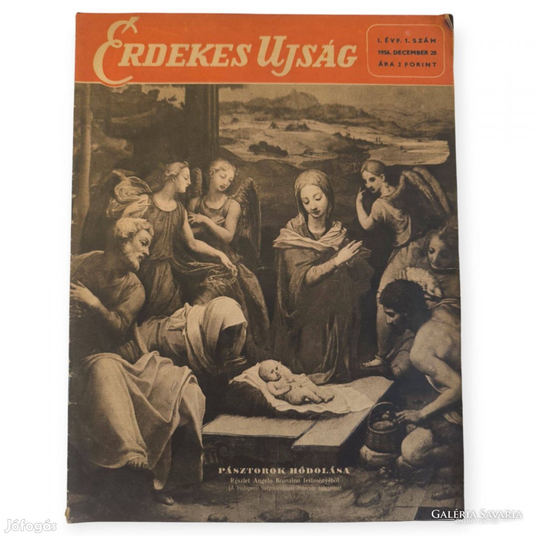 1956.01.20. / Érdekes Újság - 1. évfolyam. 1. szám (Újság gyűjtemény)