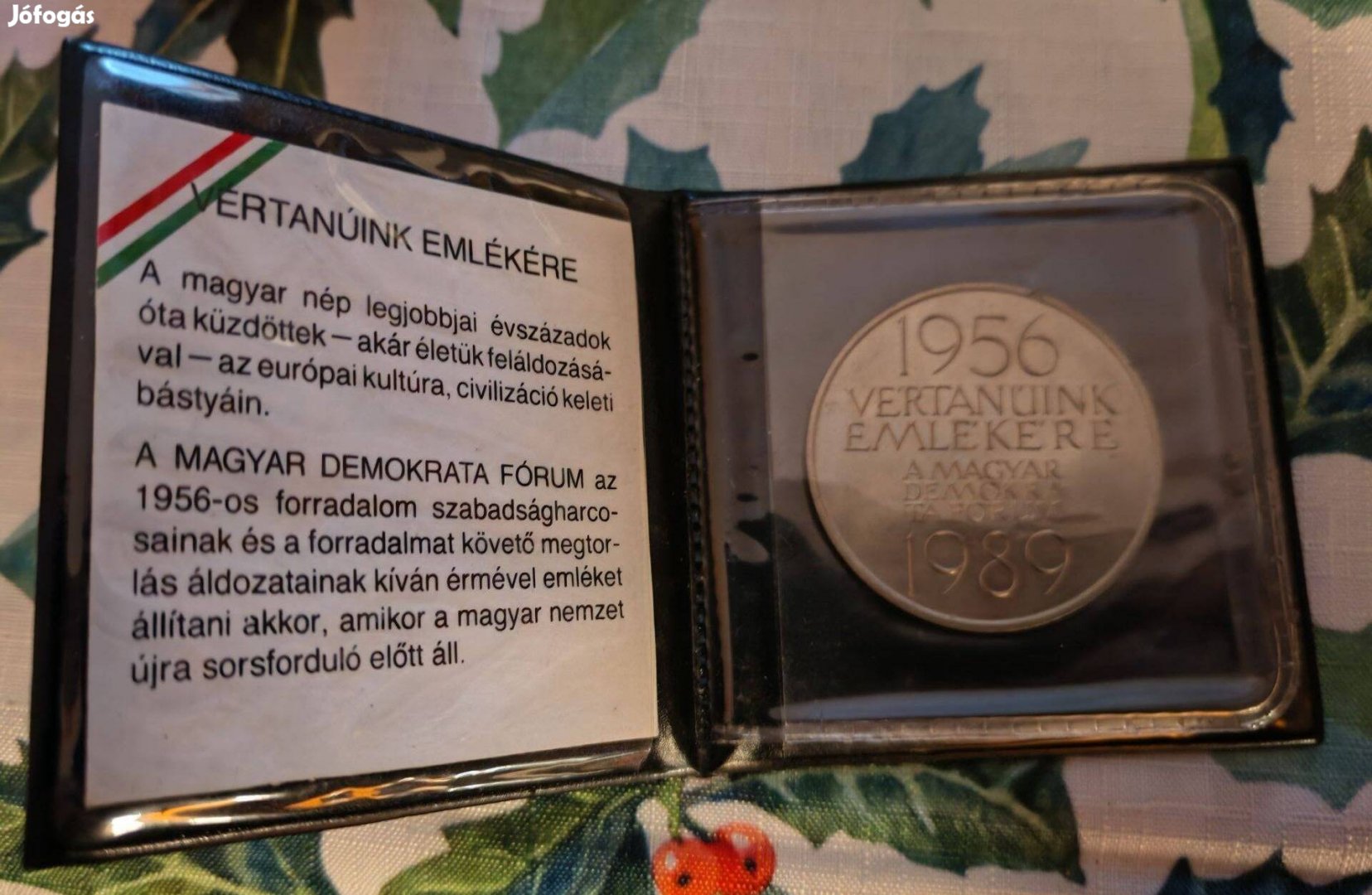 1956 vértanúk emlékérme blisterben