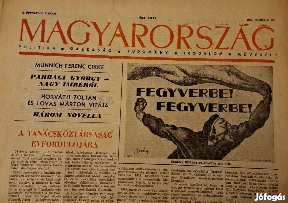 1957 Magyarország. Politika, gazdaság, tudomány, irodalom, művészet.II