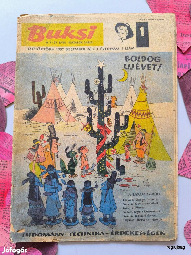 1957 XII 26 / BUKSI / Újság - Magyar / Ssz.: 27566