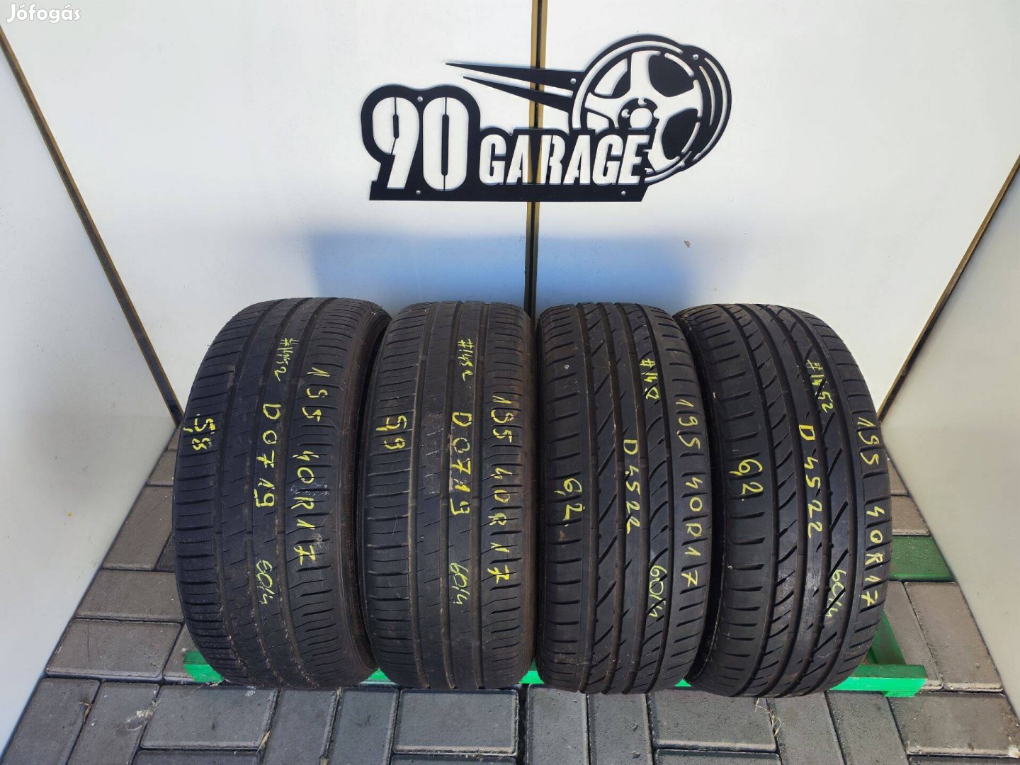 195/40 R17 Saulin-Falken 2-2db Nyárigumi 90Garage #1452