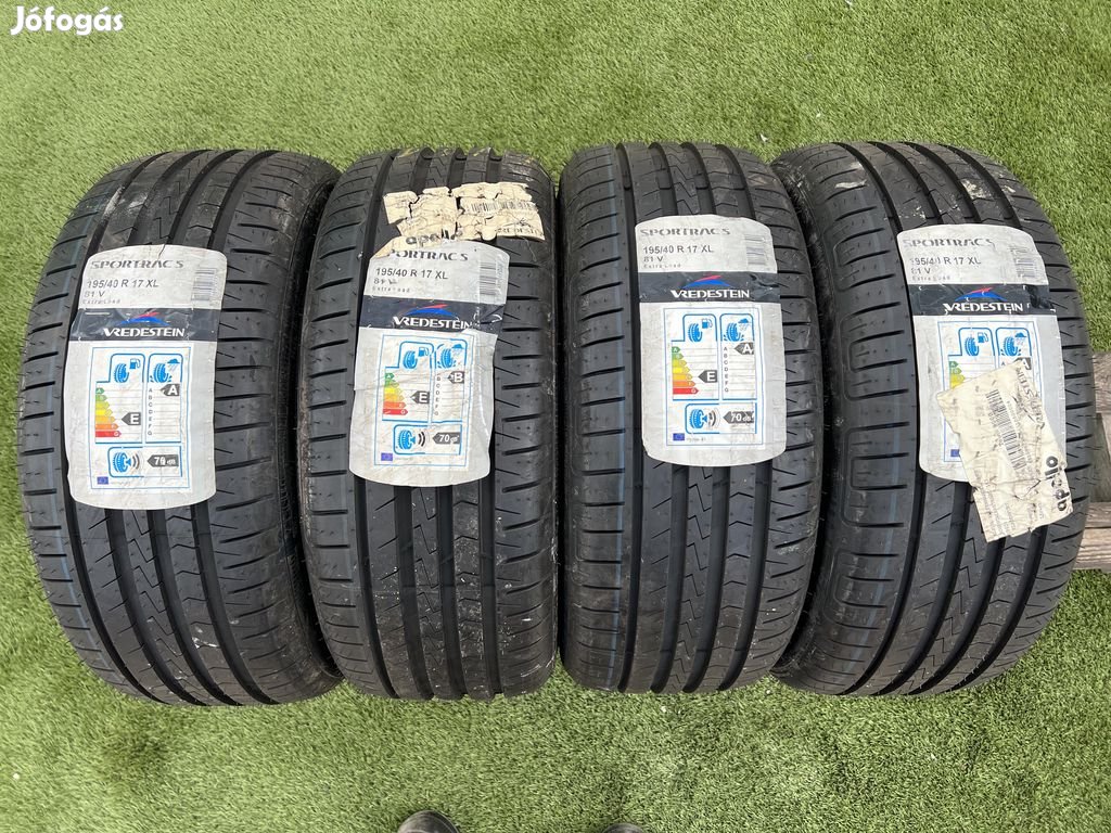 195/40 R17 Vredestein Sportrac 5 nyári gumi ÚJ