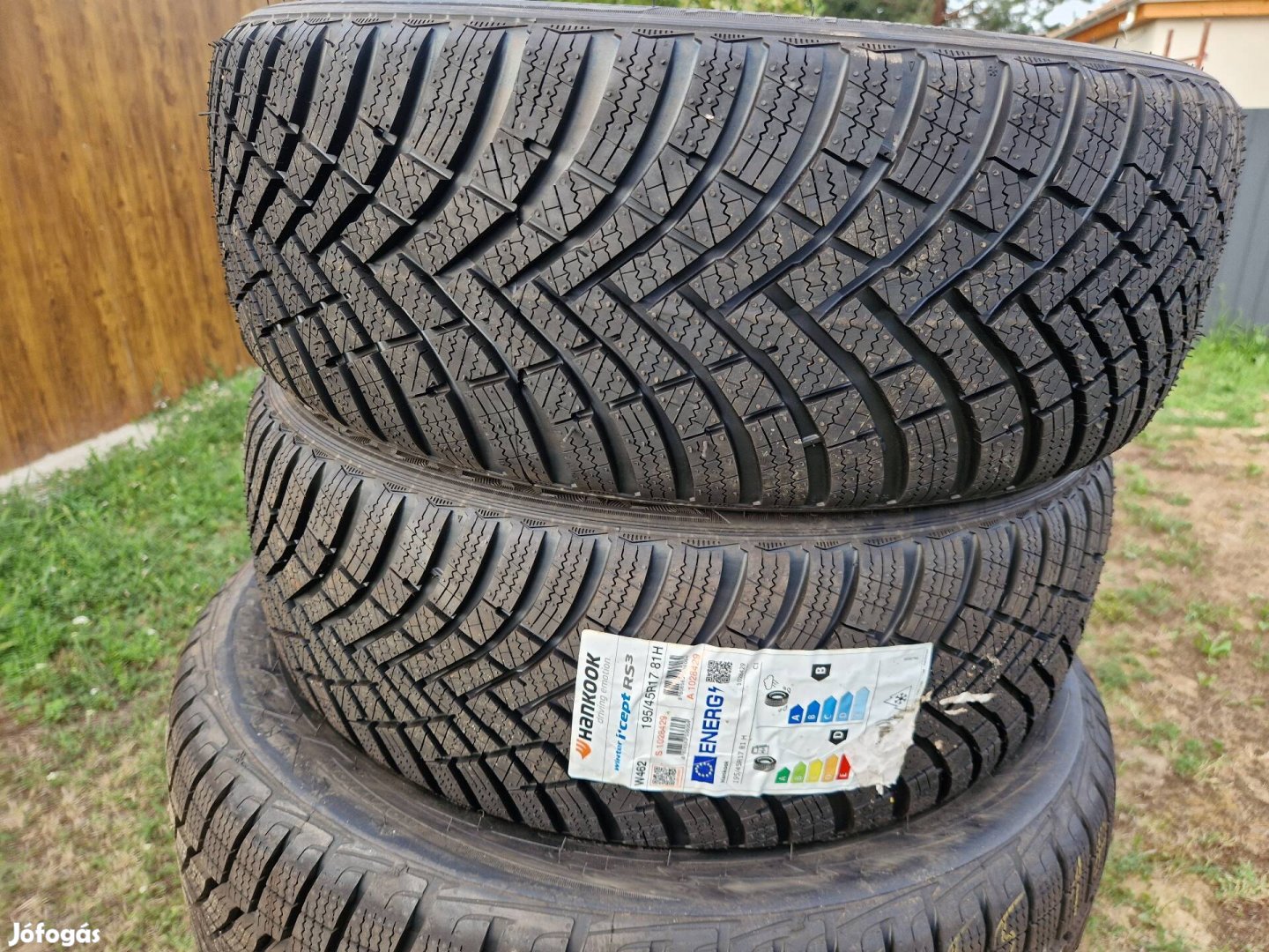 195/45r17 Hankook 2db új teli.