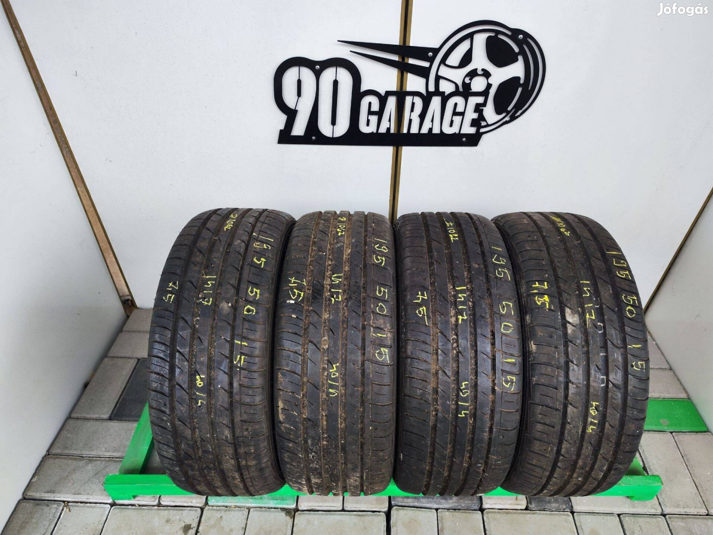 195/50 R15 Falken 4db Nyárigumi 90Garage #1062
