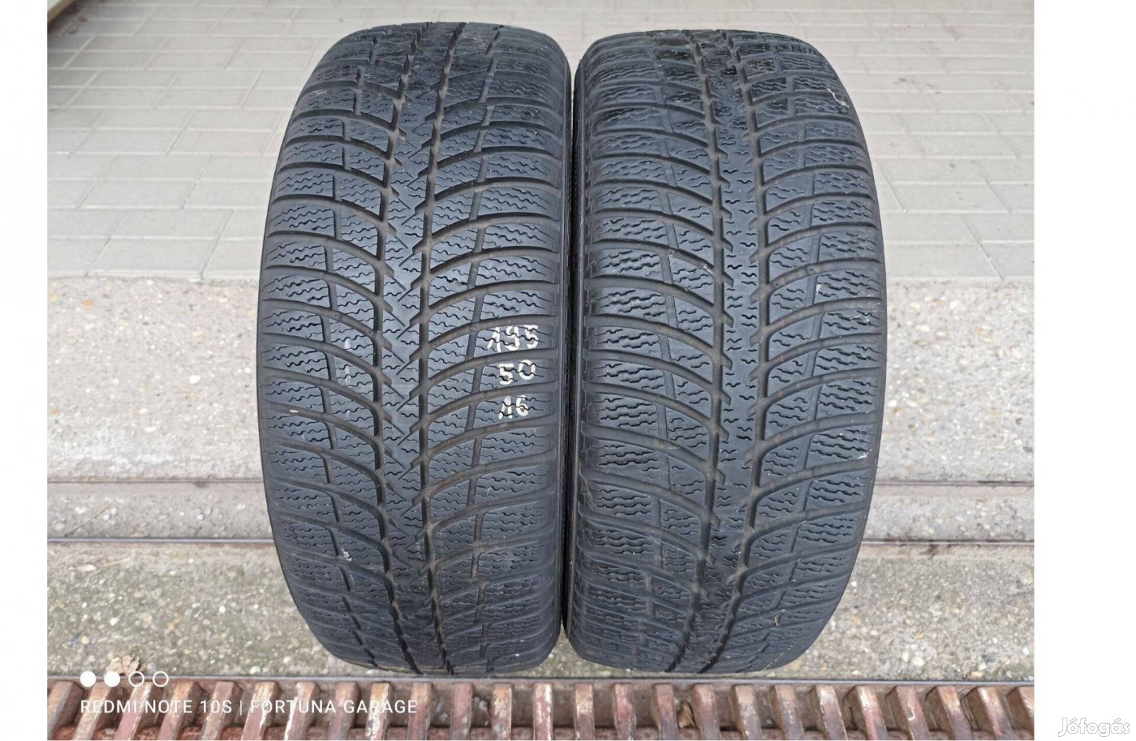 195/50 R16" Kumho I'Zen használt téli gumik