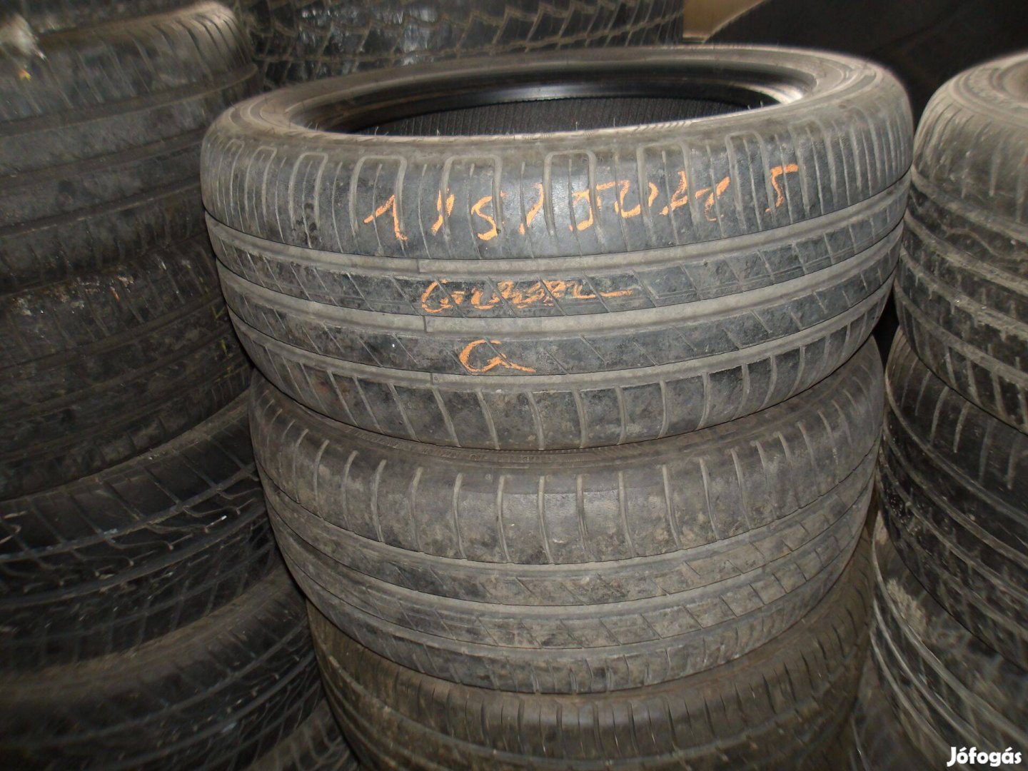 195/50r15 Good-year nyári gumi ajándék szereléssel