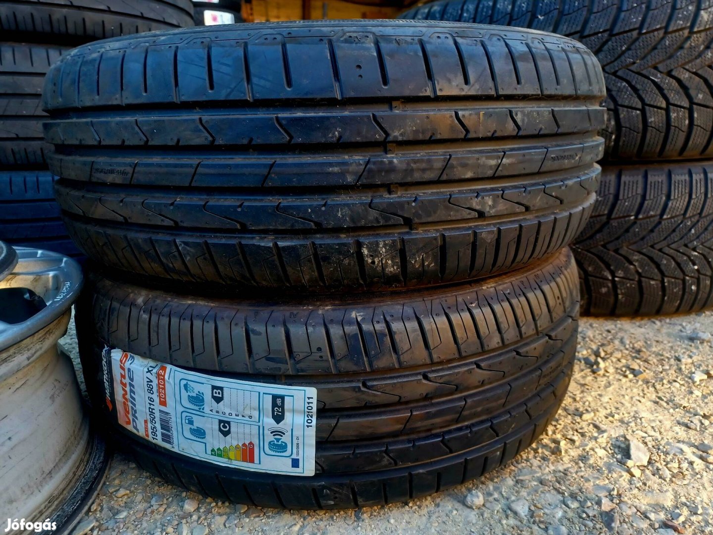 195/50r16 nyári 2db Hankook 