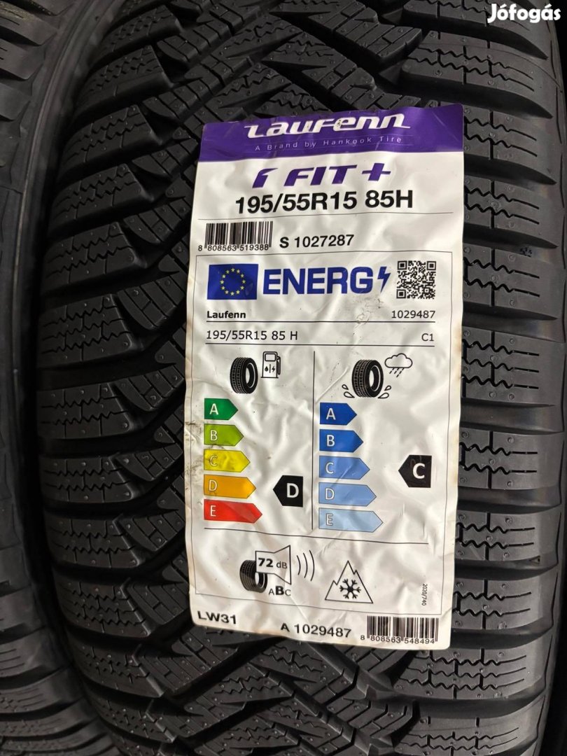 195/55R15 195/55 R15 új Laufenn téli gumi Dot24 ÁR/db