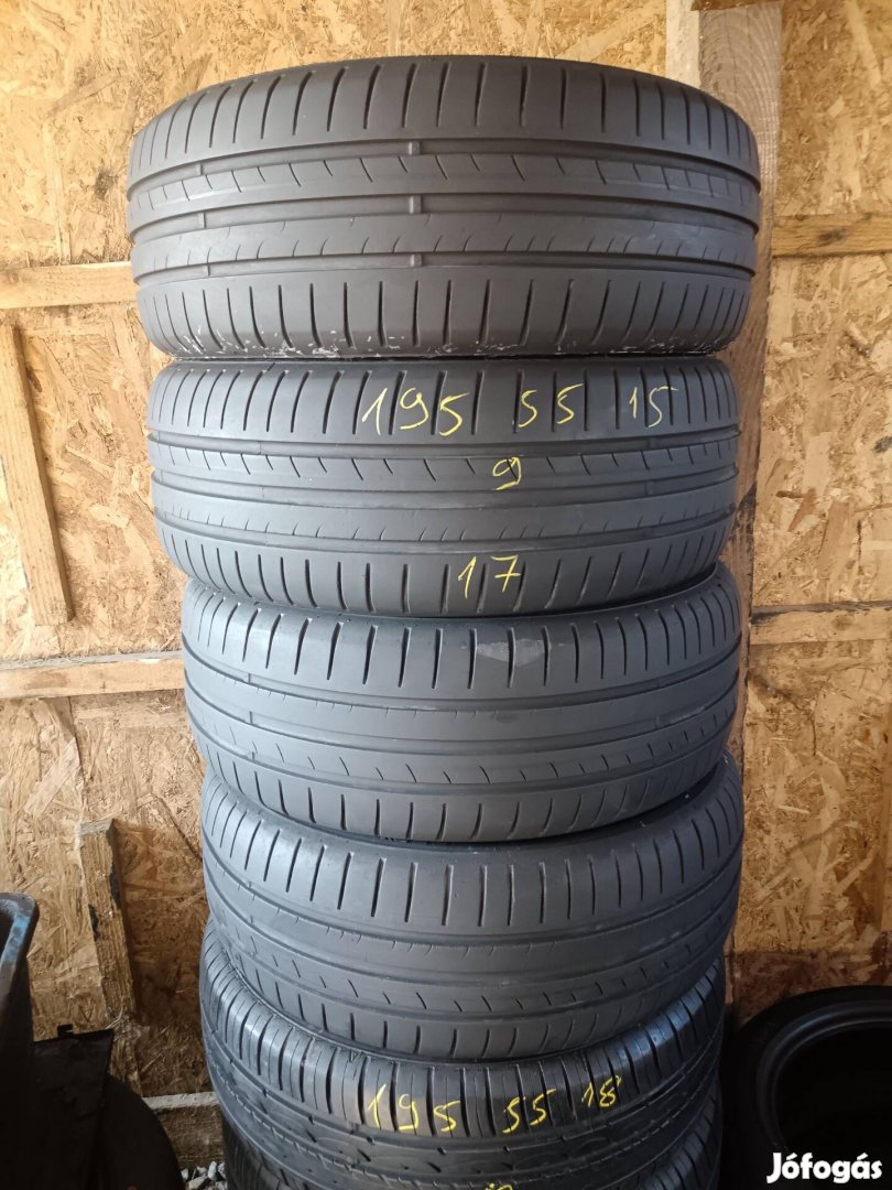 195/55R15 Dunlop nyári gumi 