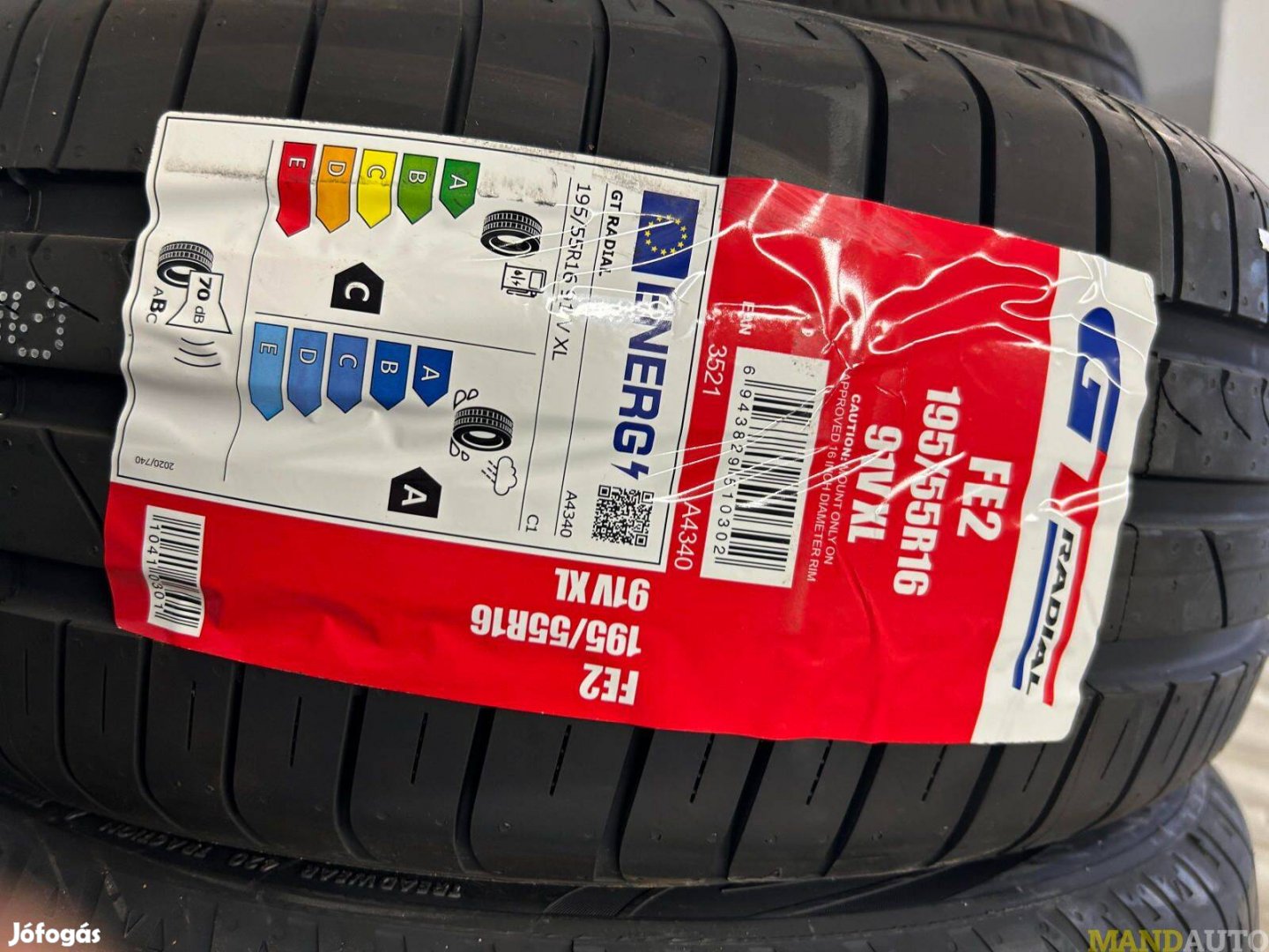 195/55R16 Gtradial FE2(XL)
