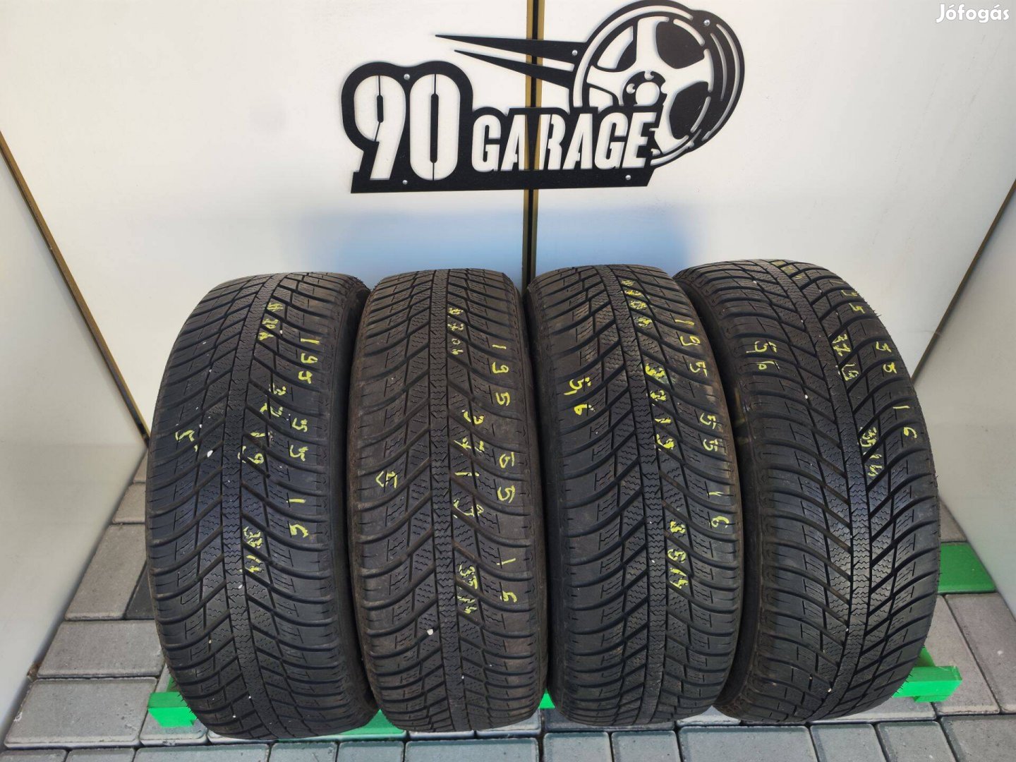 195/55 R15 Nexen 4db Négyévszakos gumi 90Garage #704