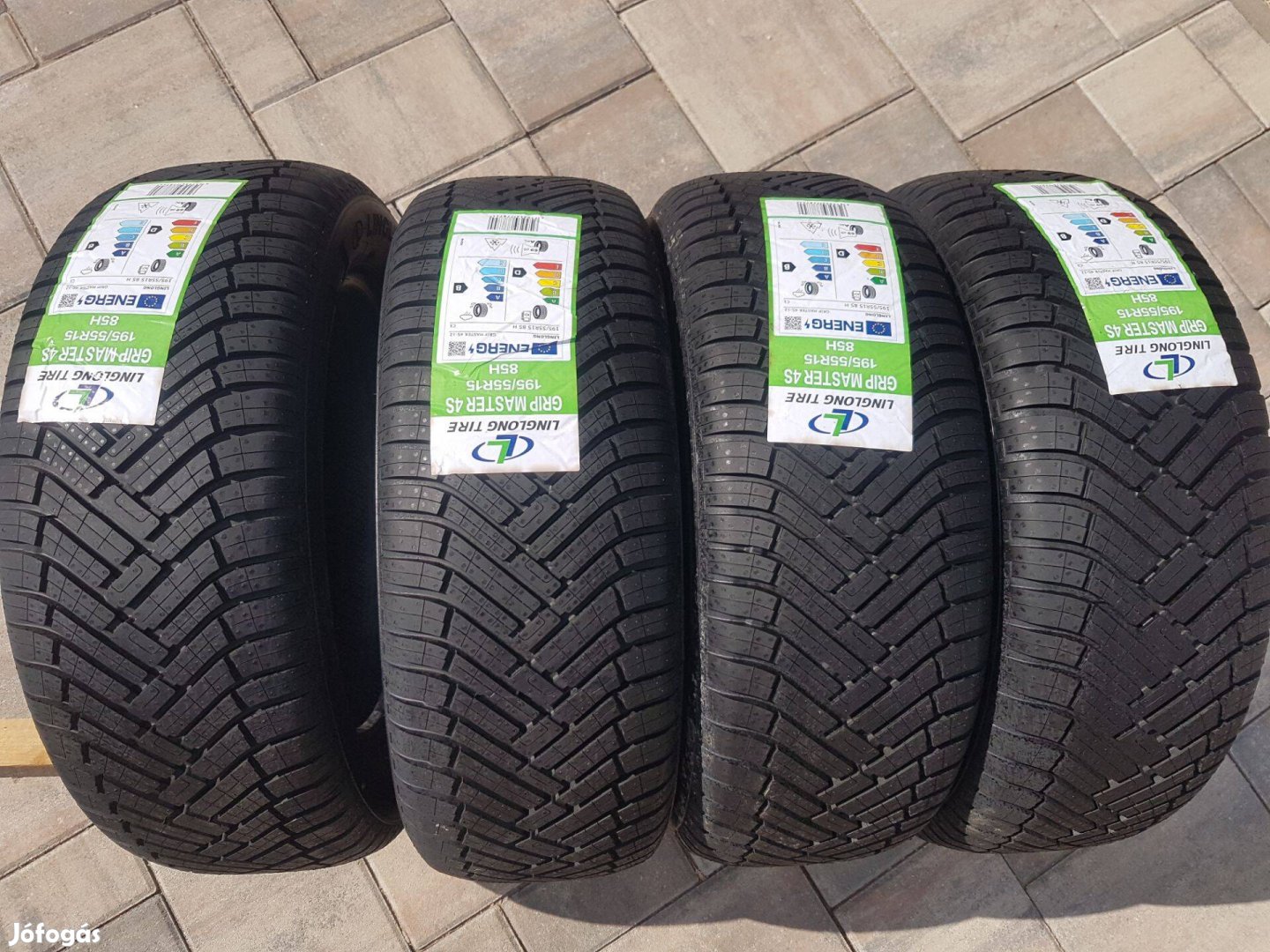 195/55 R15 új négyévszak gumi 4db Linglong Grip Master DOT2024