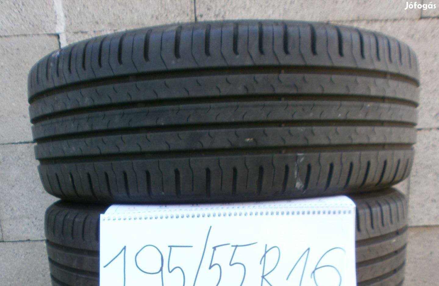195/55 R16 Continental nyárigumi 4 db