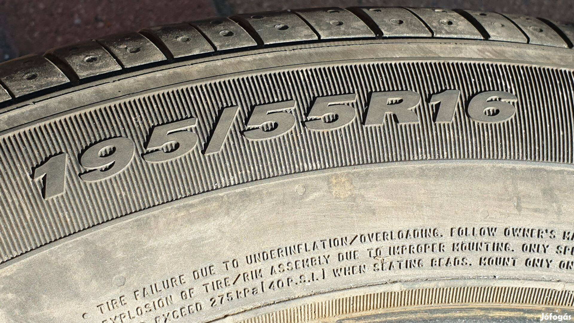 195/55 R16 Nexen nyári szett 2020as