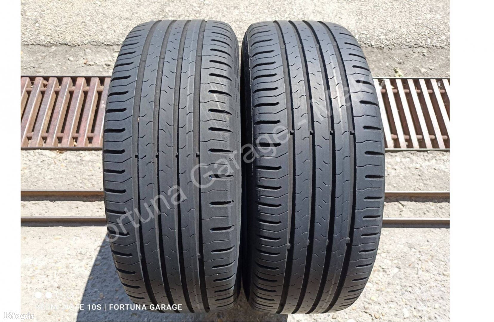 195/55 R16" Continental EC5 használt nyári gumik