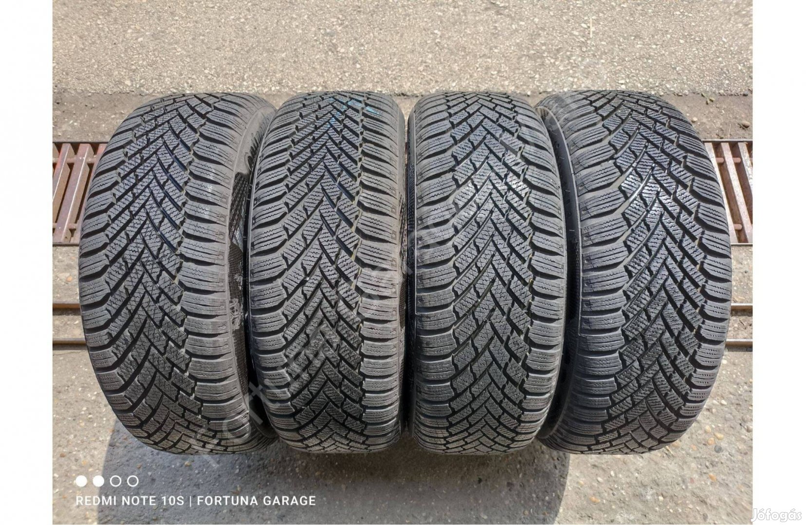 195/55 R16" Continental TS860 újszerű téli garnitúra
