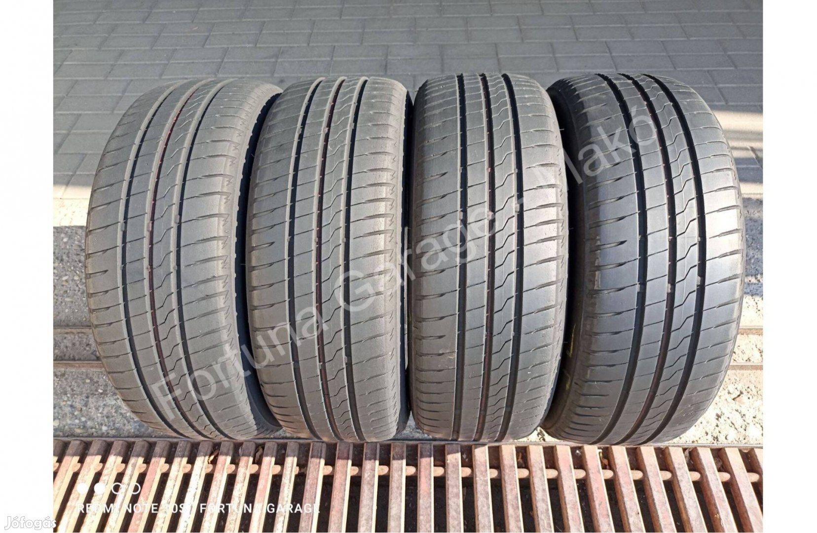 195/55 R16" Firestone használt nyári garnitúra