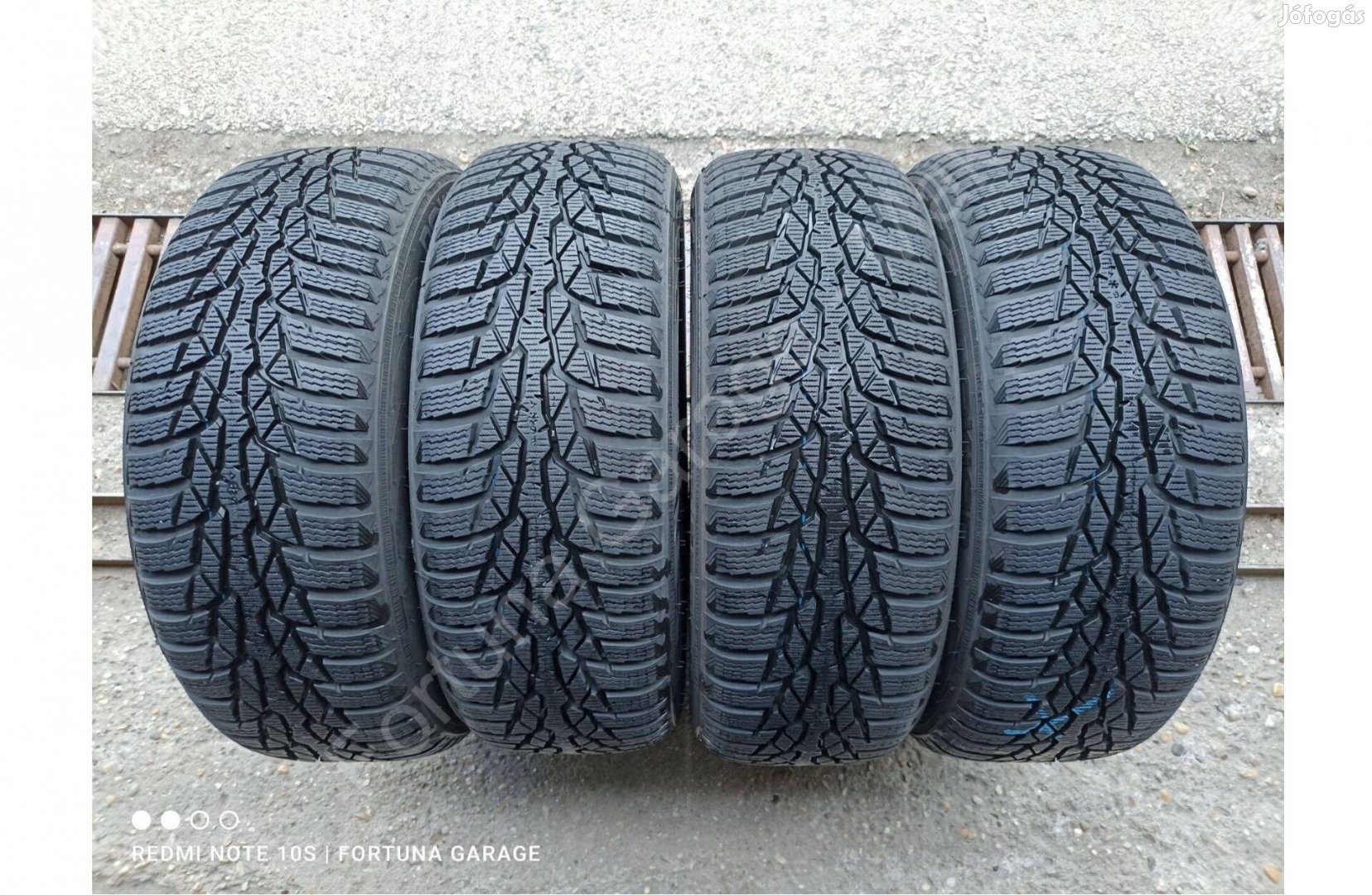 195/55 R16" Nokian újszerű téli garnitúra