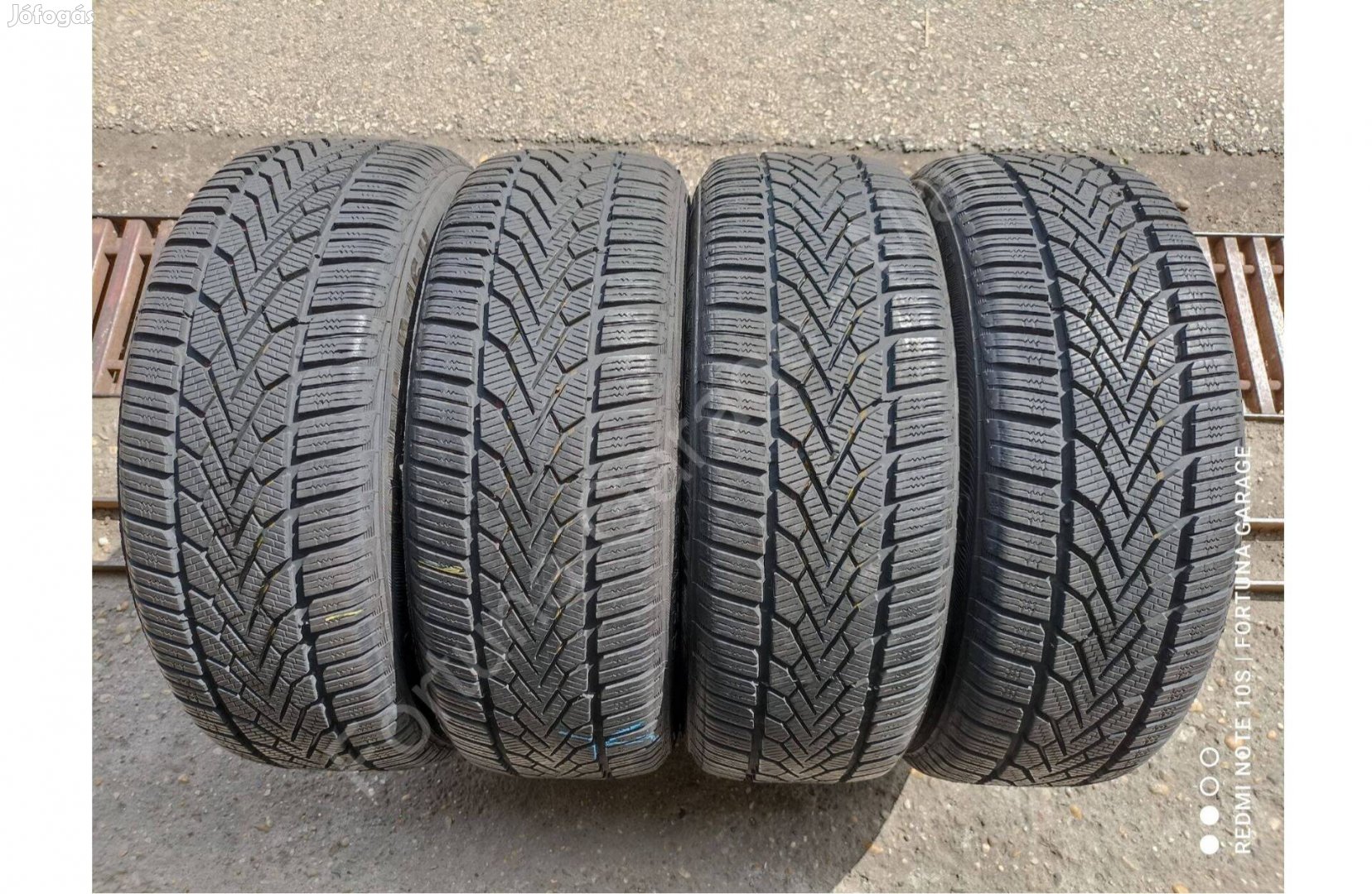 195/55 R16" Semperit használt téli garnitúra