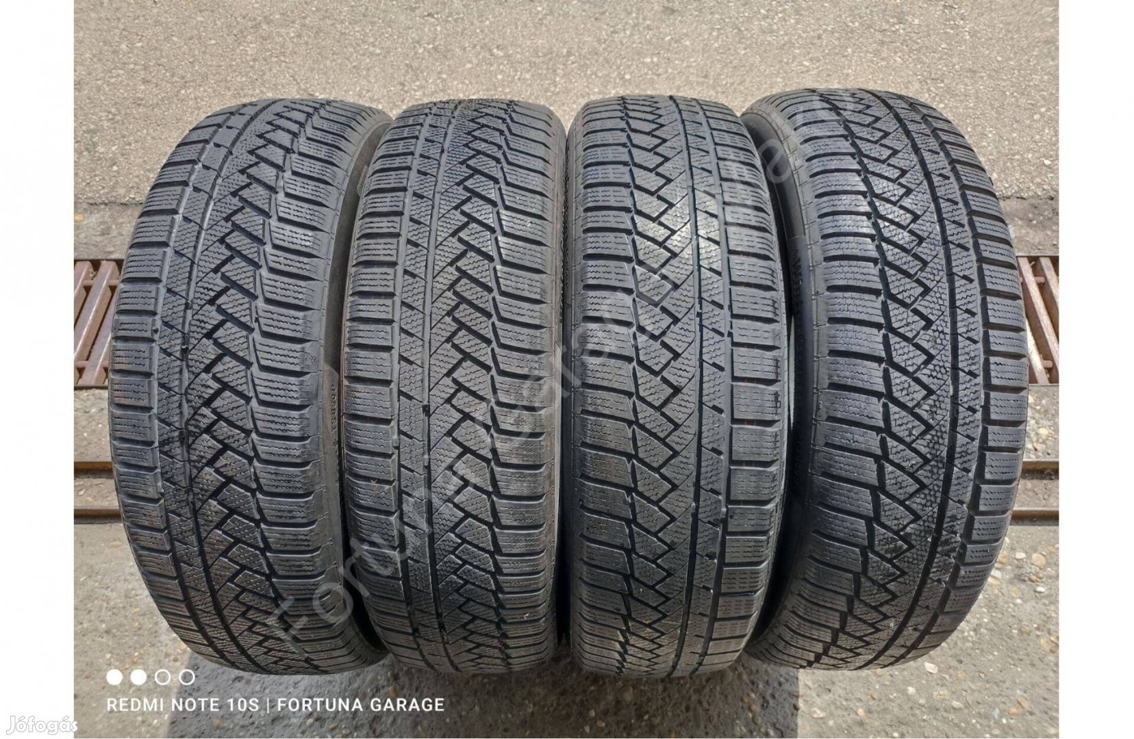 195/55 R20" Continental TS850P használt téli garnitúra
