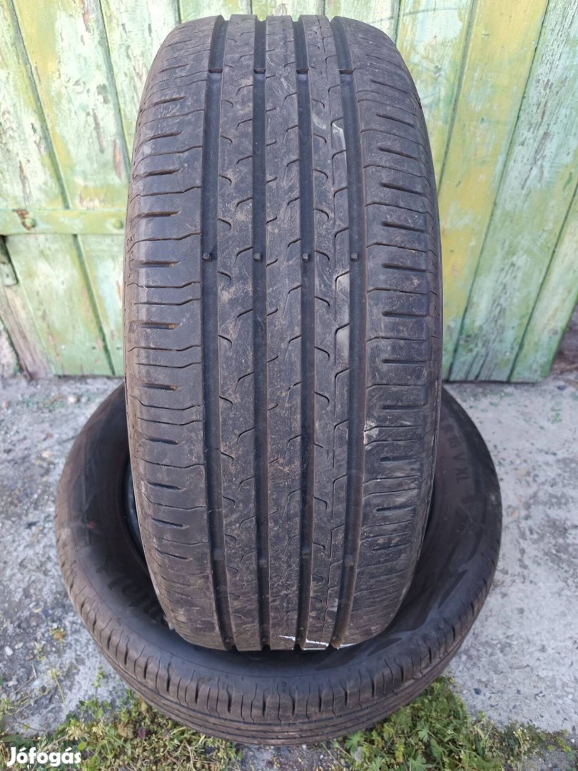 195/55 r16 1éves 80%os 2db Continental nyári gumi eladó