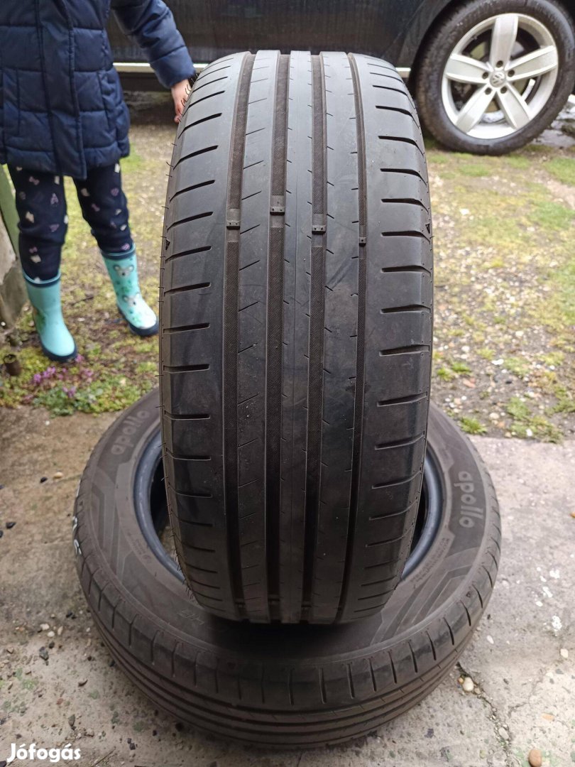 195/55 r16 5éves 2db Apollo nyári gumi eladó
