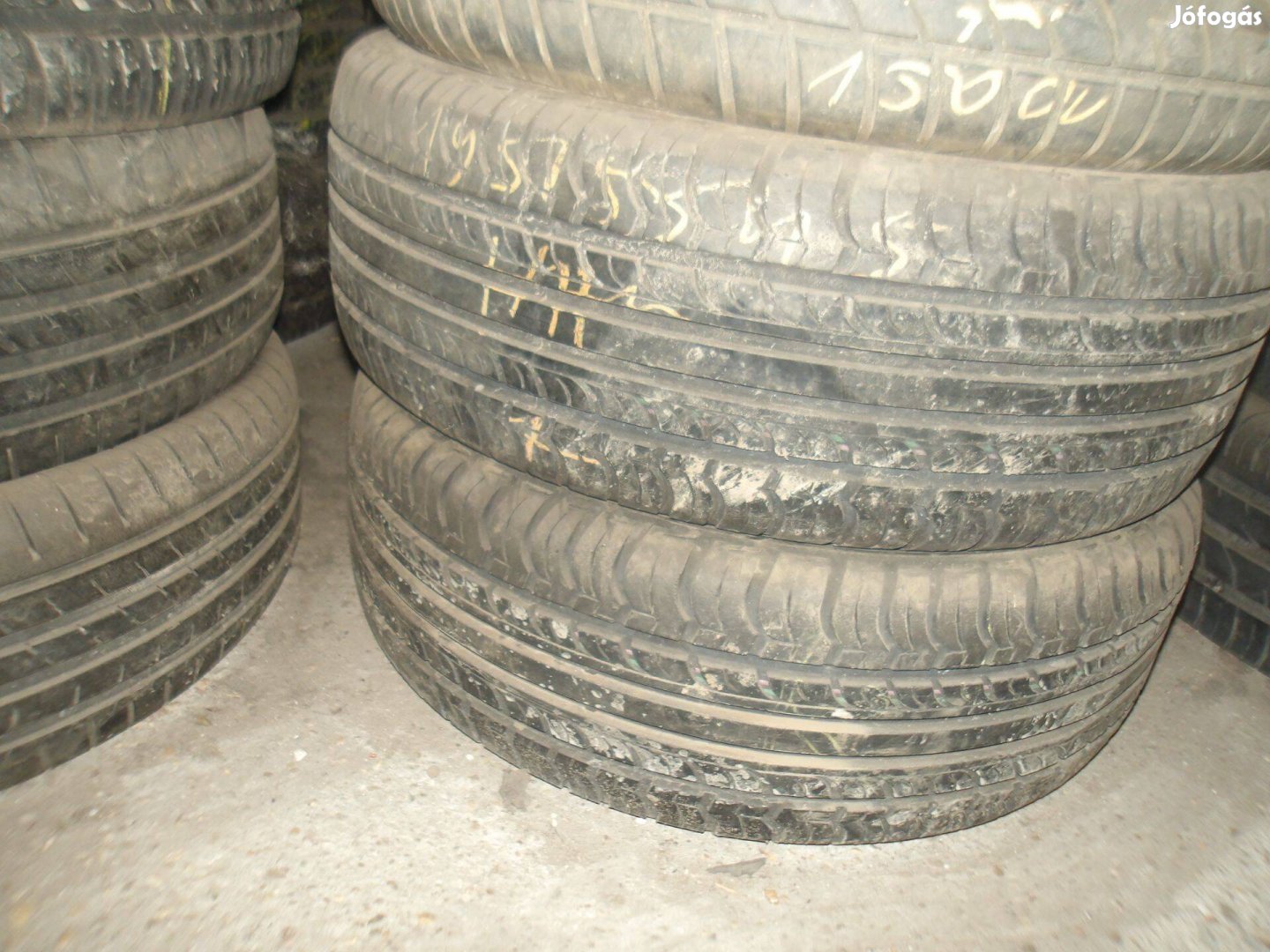195/55r15 Hankook nyári gumi ajándék szerelésse