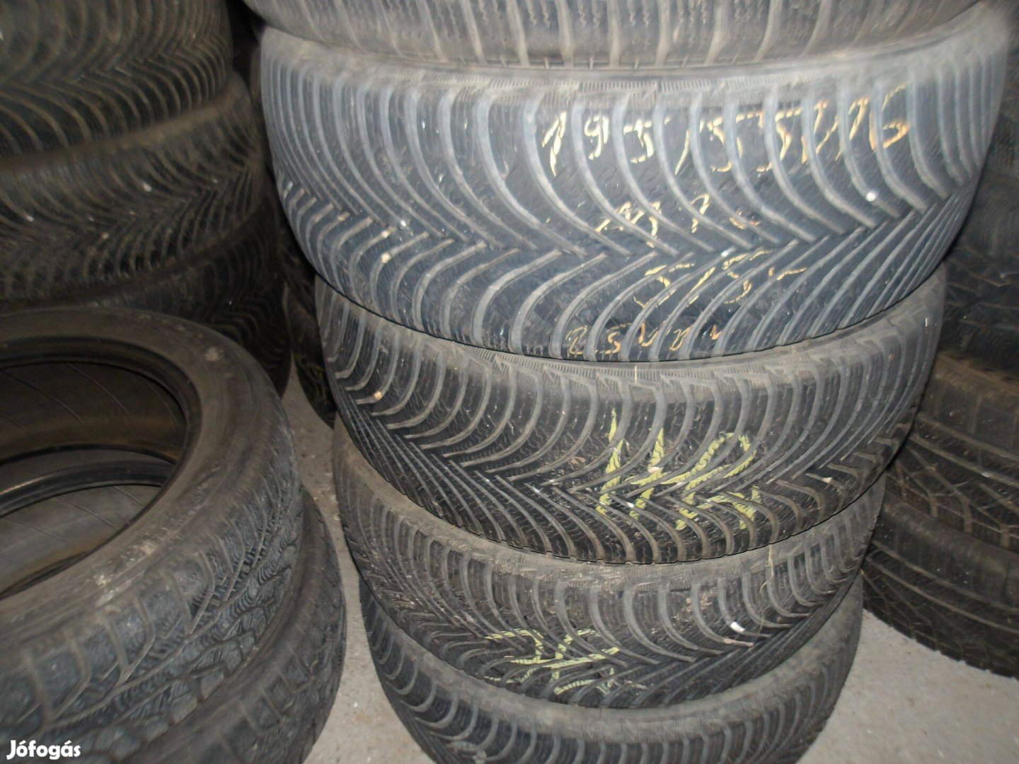 195/55r16 Michelin téli gumi ajándék szereléssel