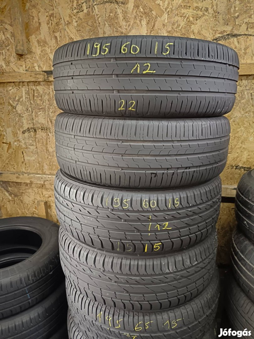 195/60R15 Continental, Nokian nyári gumi 