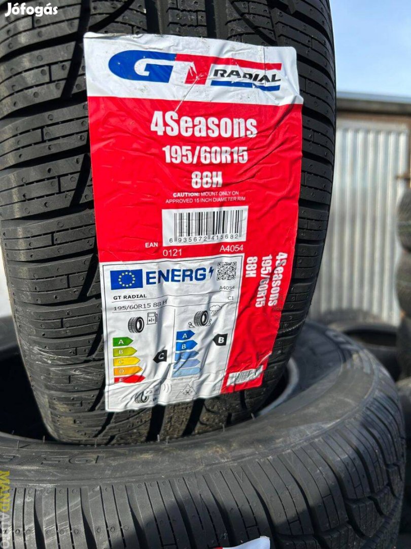 195/60R15 Gtradial 4Season,Új négy évszakos gumi