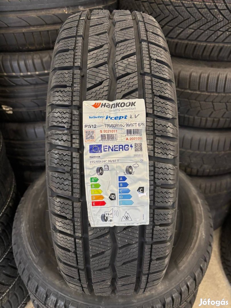 195/60R16C 195/60 R16C új Hankook téli gumi ÁR/db Dot24