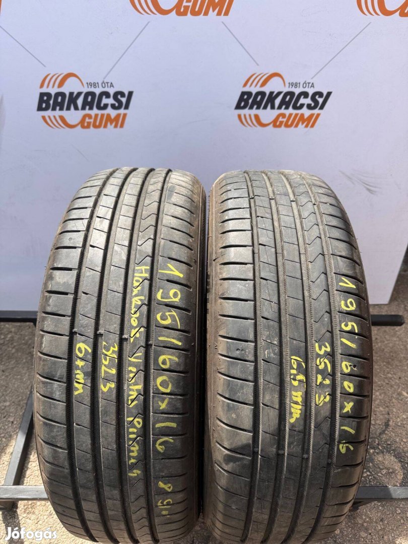 195/60R16 195 60 16 195/60x16 Hankook nyári gumi eladó
