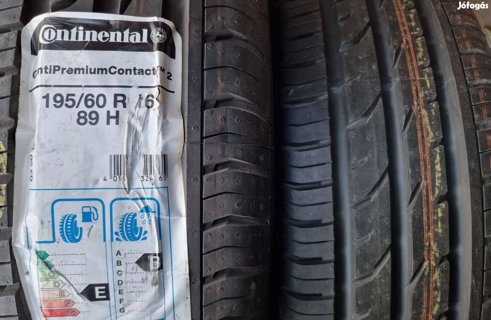 195/60R16 Continental Új gumi 2db olcsón eladó!