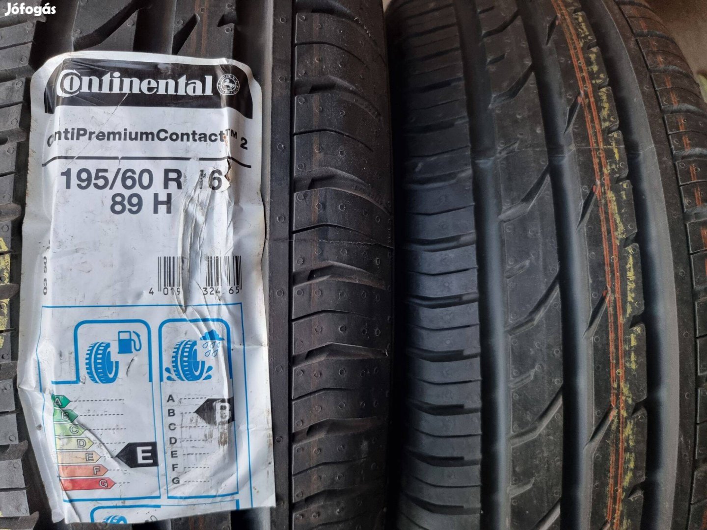 195/60R16 Continental Új gumi 2db olcsón eladó!