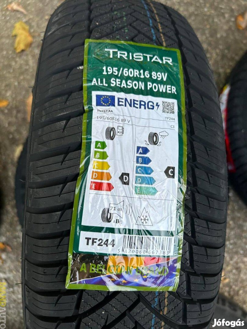 195/60R16 Tristar All Season,Új négy évszakos gumi