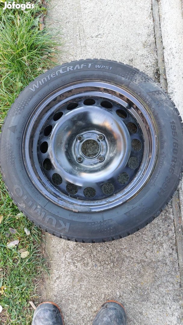 195/60R16 téli használt Opel crossland X kerekek!