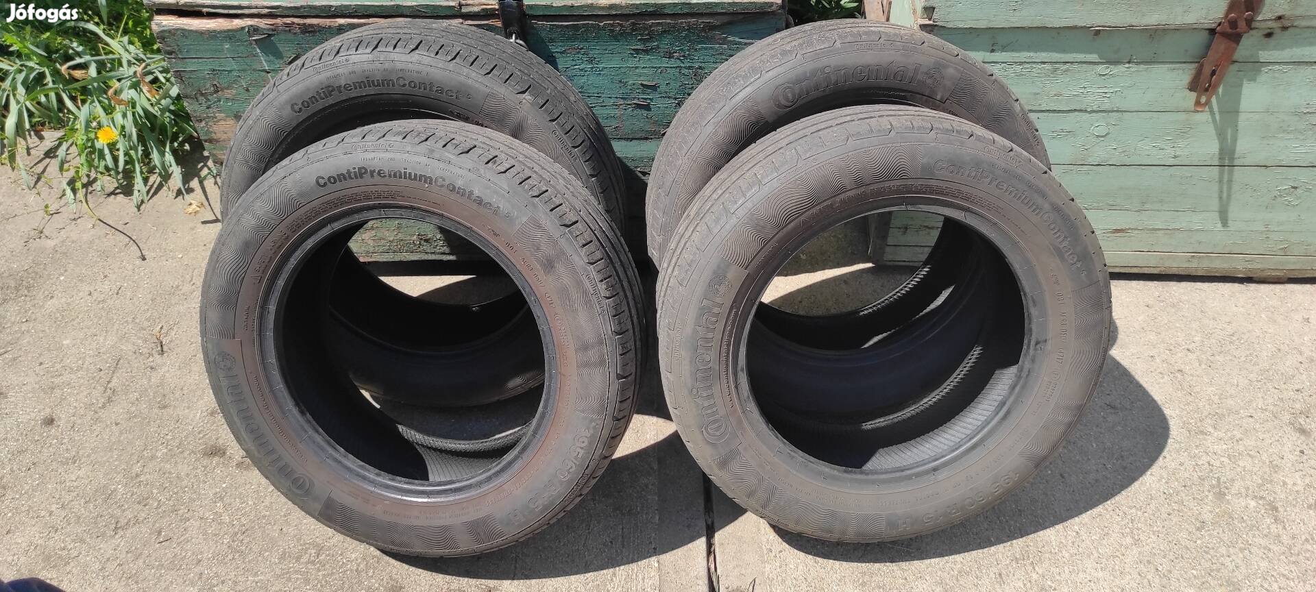 195/60 R15 Continental nyári gumi 4 db.