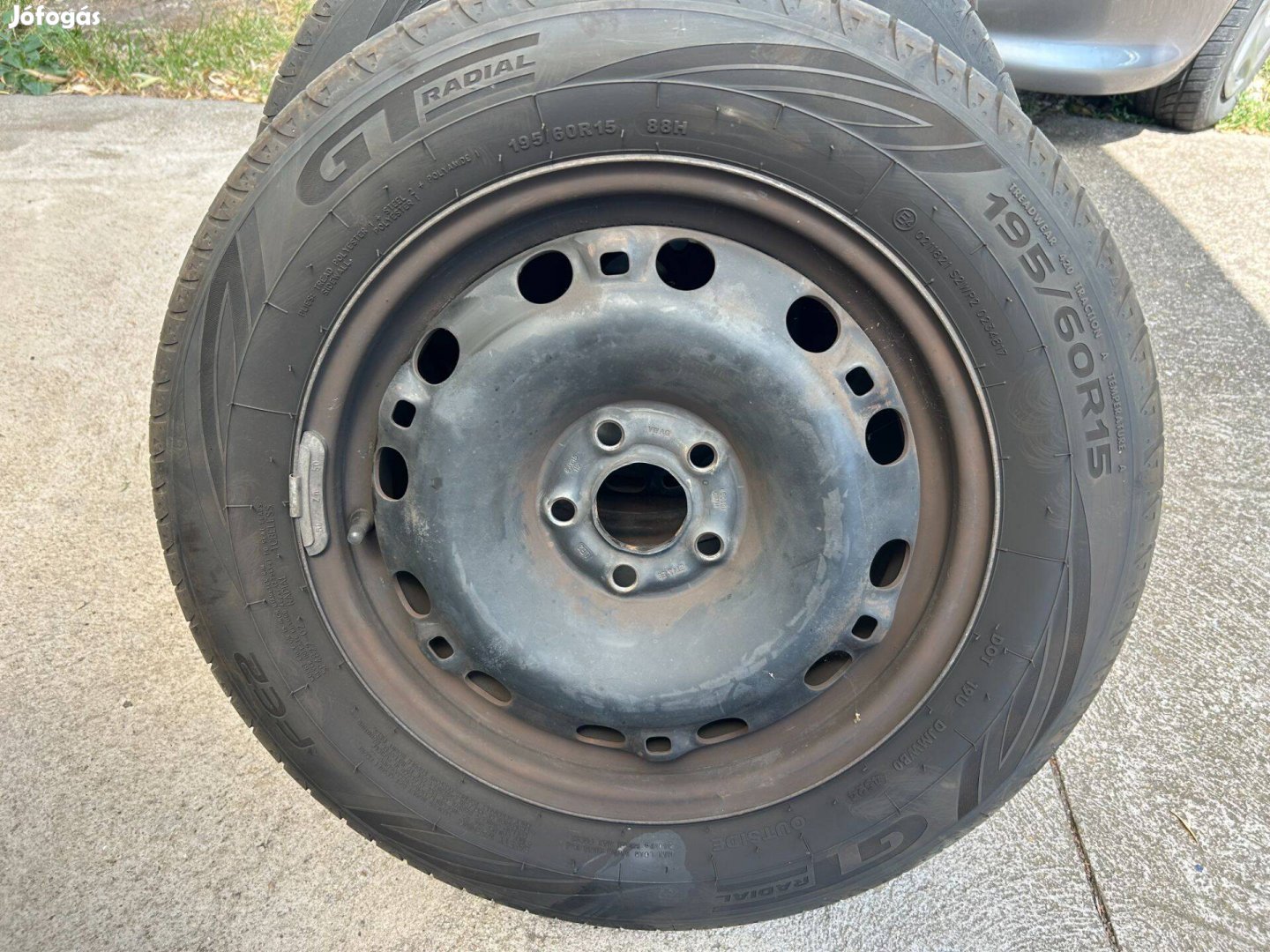 195/60 R15 GT Radiál nyári gumik,Skoda felniken!