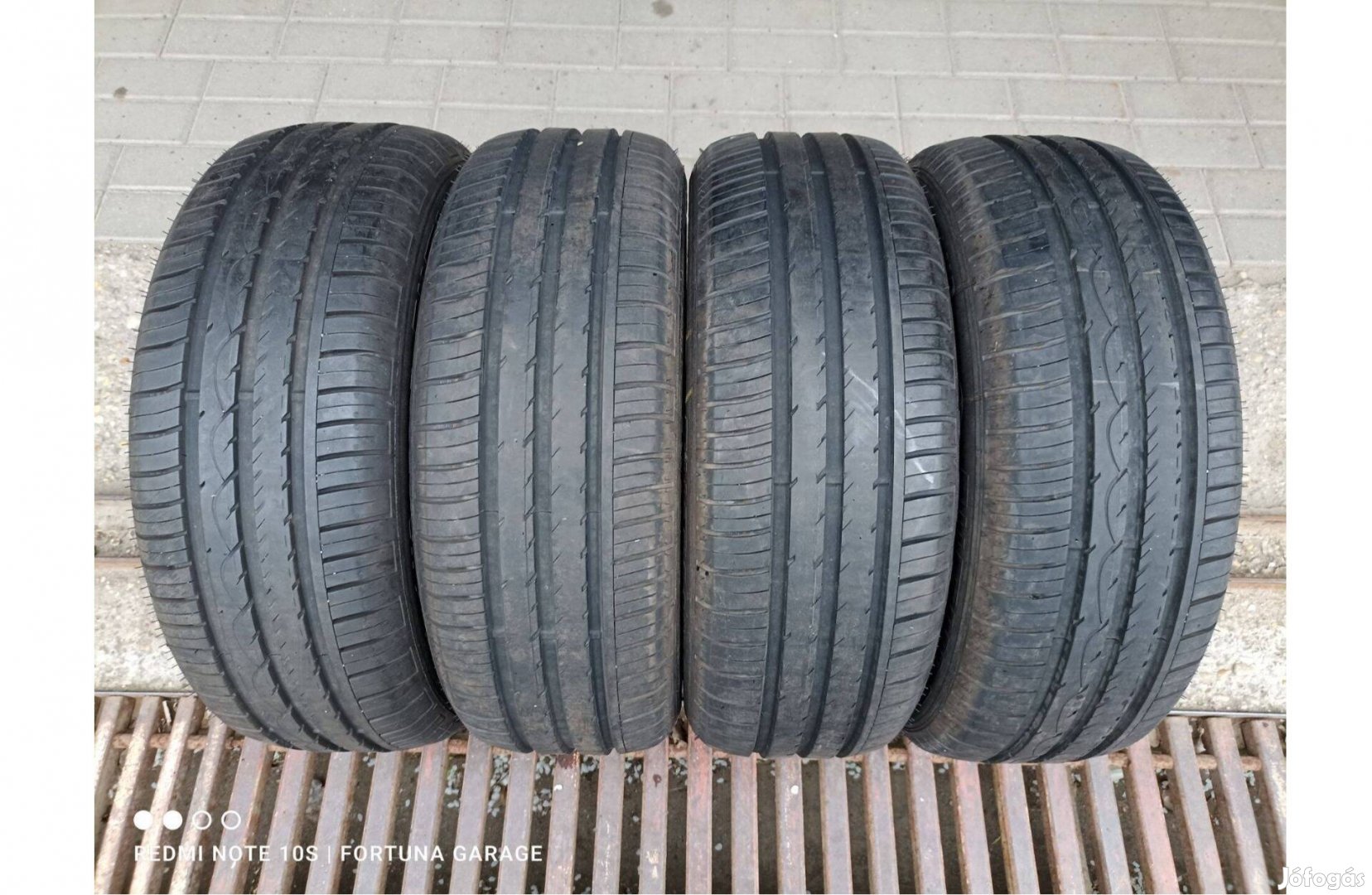 195/60 R15" Fulda használt nyári garnitúra