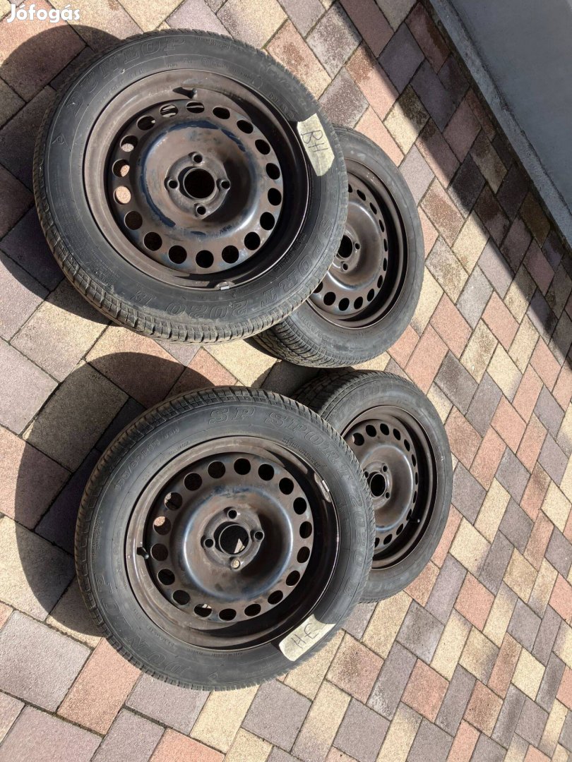 195/60 R15" G Astra lemezfelnik + nyári gumival